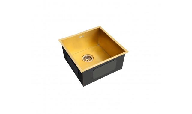 Мойка для кухни в золотом цвете дизайнерская EMAR EMB-112 золото